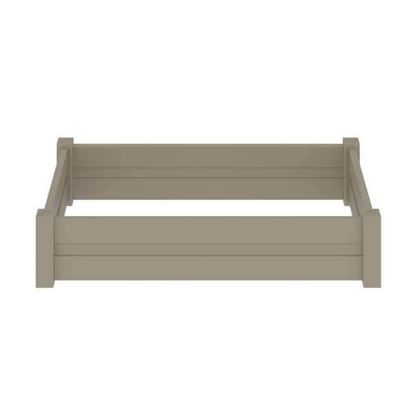 Barrette Outdoor Living 3 ft x 6 ft Clay Raised Garden Bed