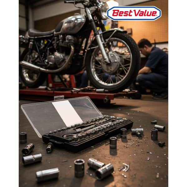 Best Value 1/4 and 3/8 in. Socket Set (40-Piece) H0183005 - The