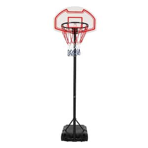 5.2 ft. to 6.9 ft. H Adjustable Basketball Hoop with Wheels