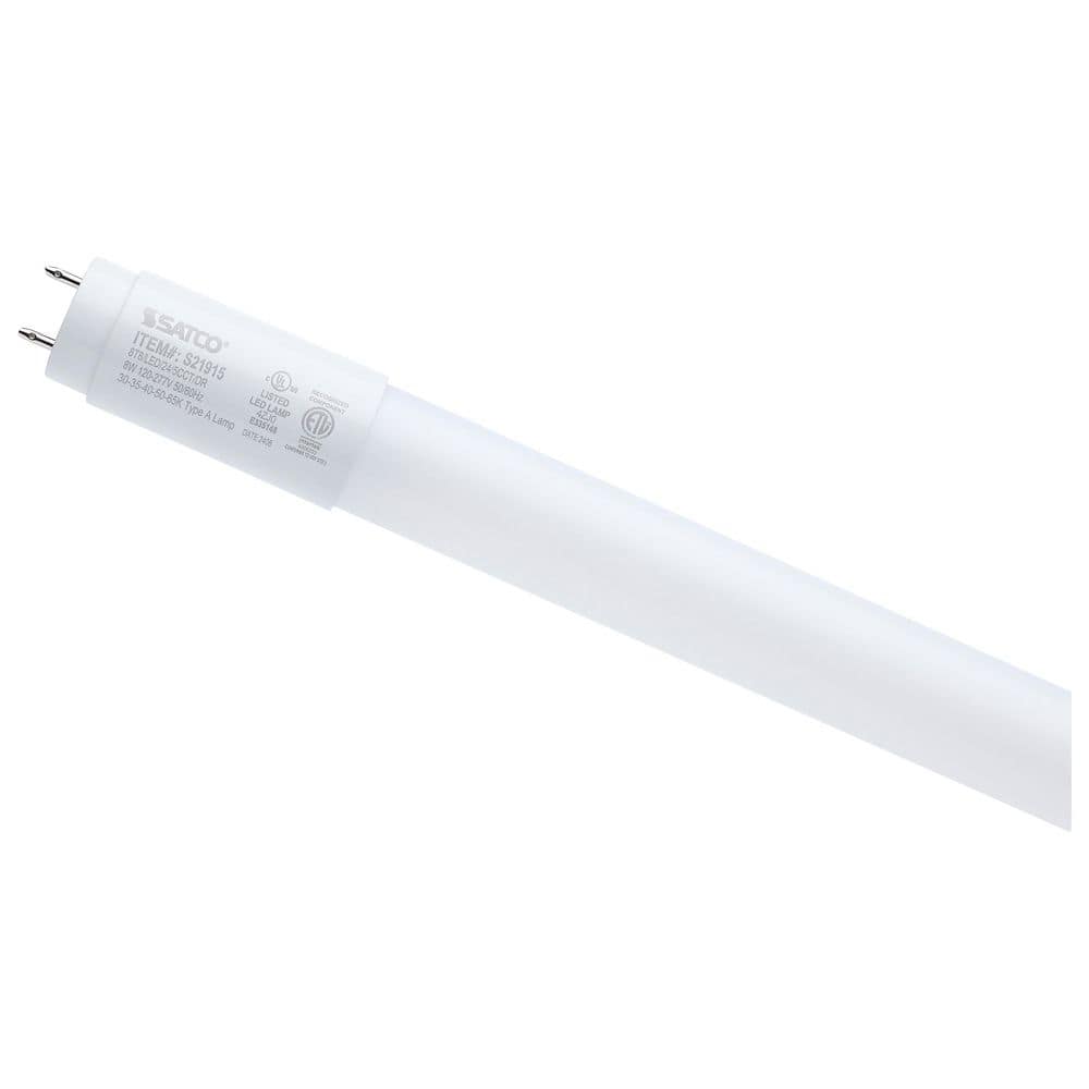 40-Watt Equivalent 30K/35K/40K/50K/65K CCT Selectable T8 Dimmable G13 Linear LED Light Bulb TYPE A (25-Pack) price history on PriceWatchPro