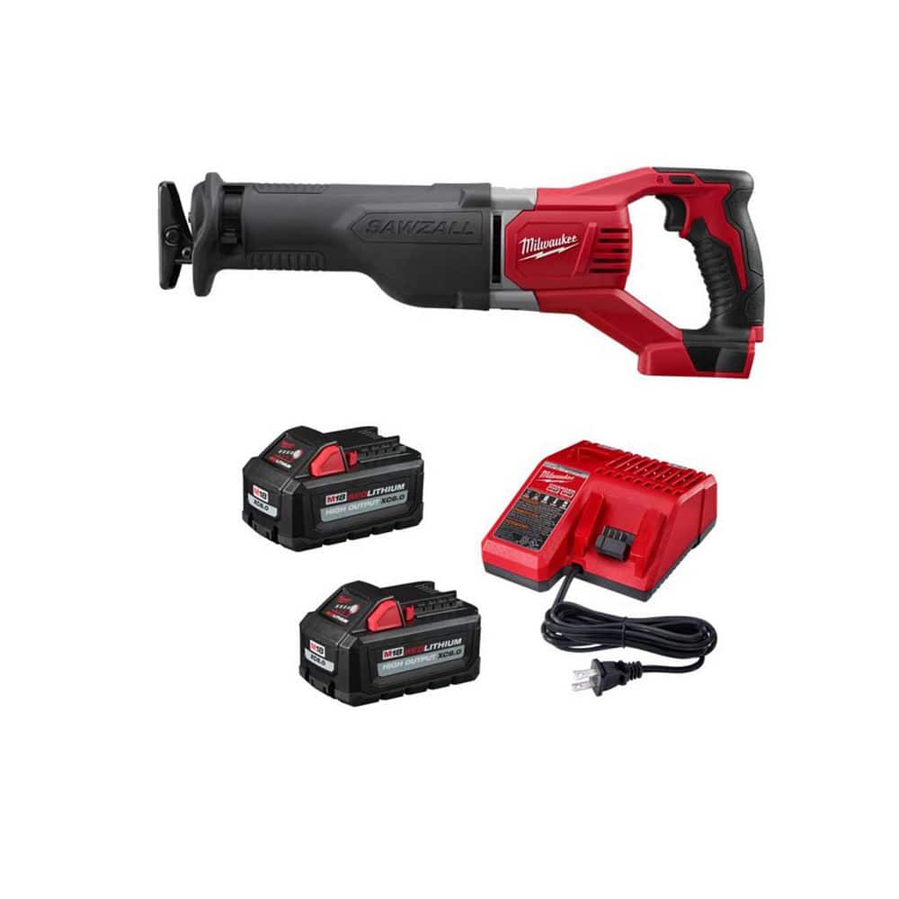 M18 18V Lithium-Ion Cordless SAWZALL Reciprocating Saw w/ Two 6.0 Ah Battery and Charger price history on PriceWatchPro