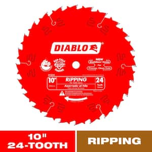10 in. x 24-Tooth Ripping Circular Saw Blade