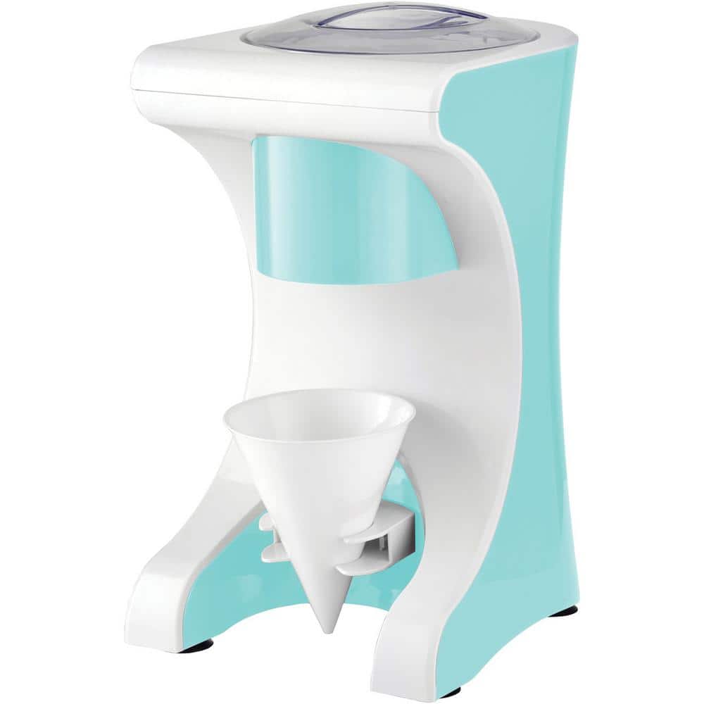 Brentwood Blue Snow Cone Maker and Shaved Ice Machine with 4Reusable