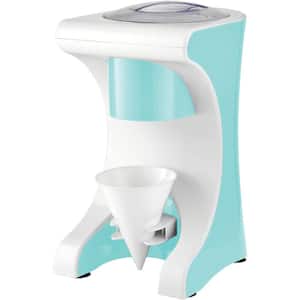 5.6 fl. oz. Blue Snow Cone Maker with Shaved Ice Machine