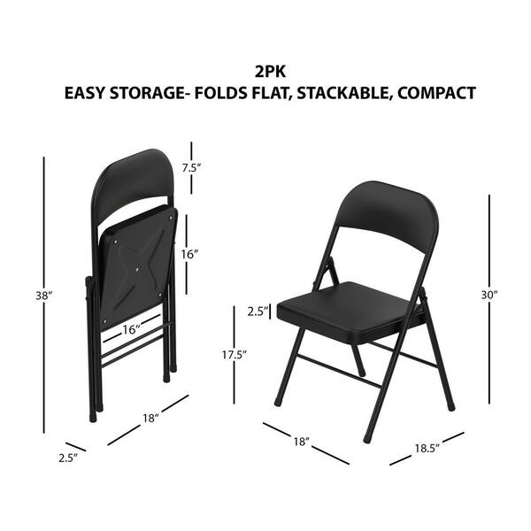 metal folding chairs