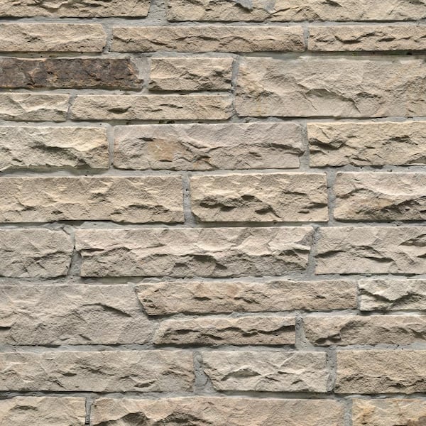 Fossil Rustic Ledgestone 12 in. W x 12 in. L Natural Sandstone Wall Loose Veneer (100 sq. ft. / Pallet)
