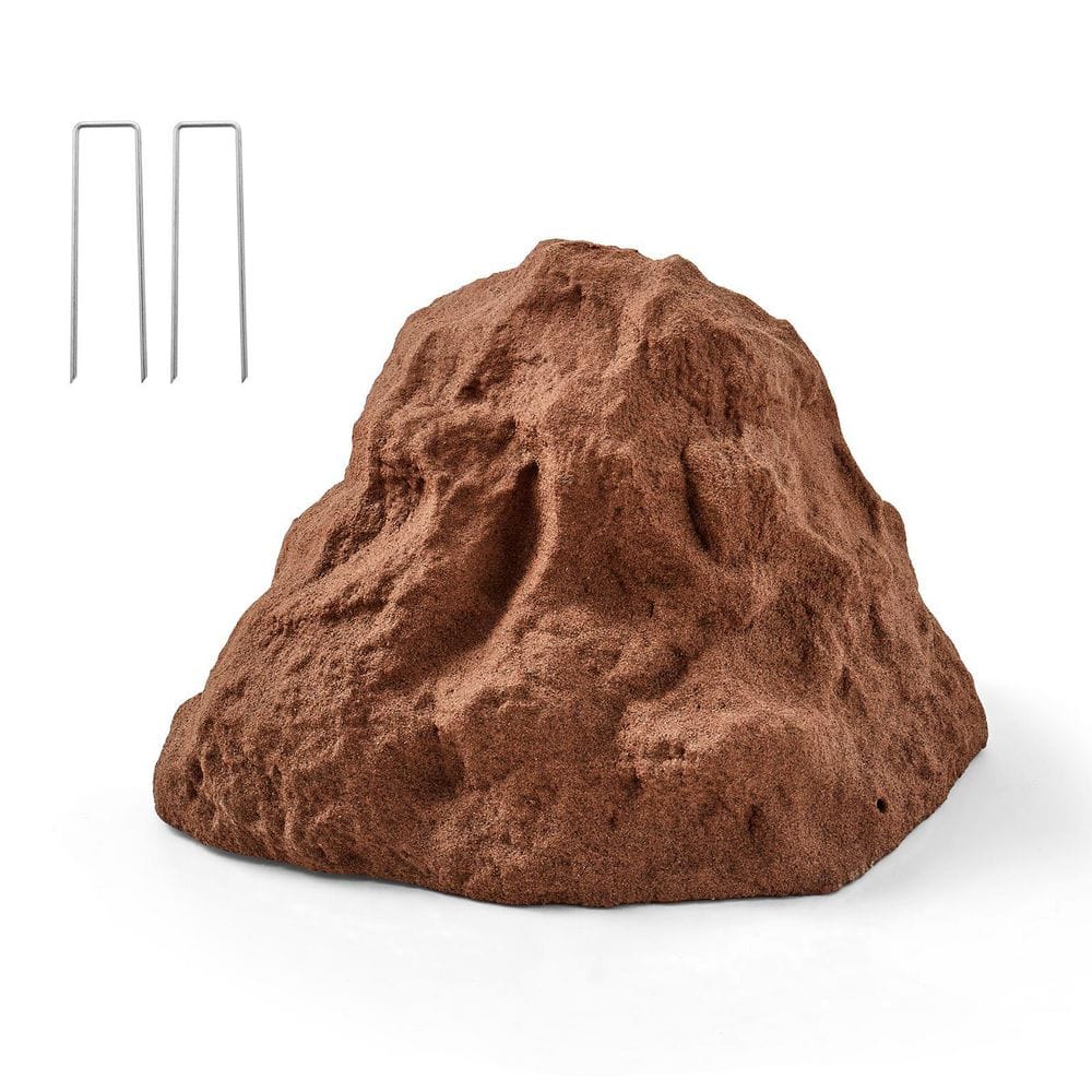 Faux Rock Cover, Outdoor Fake Rock Well Pump Cover, Realistic Natural Texture, Lightweight, Brown, Small Size price history on PriceWatchPro