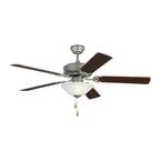 Monte Carlo Haven LED 2 52 in. Indoor Bronze Ceiling Fan with Light Kit ...