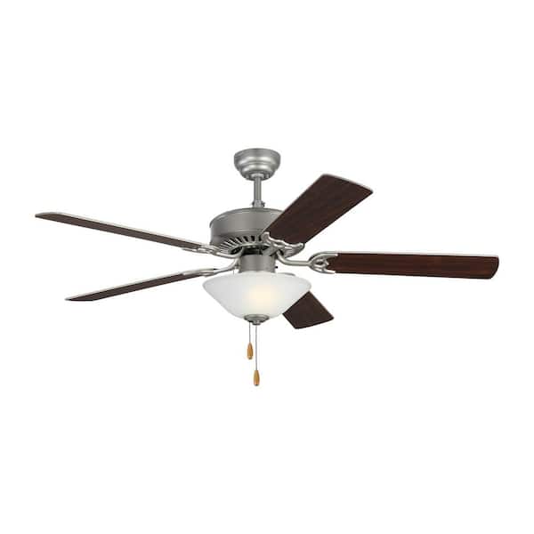 Generation Lighting Haven LED 2 52 in. Indoor Brushed Pewter Ceiling Fan with Light Kit