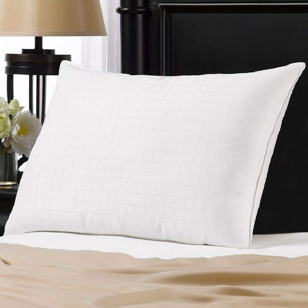 Ella Jayne White Cotton Dobby Down Alternative Pillow