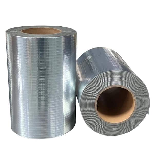 4 in. x 16.4 ft.Butyl Waterproof Tape Waterproof Sealing Tape, (2-Pack)