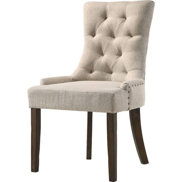 Hayden tufted fabric on sale dining chairs