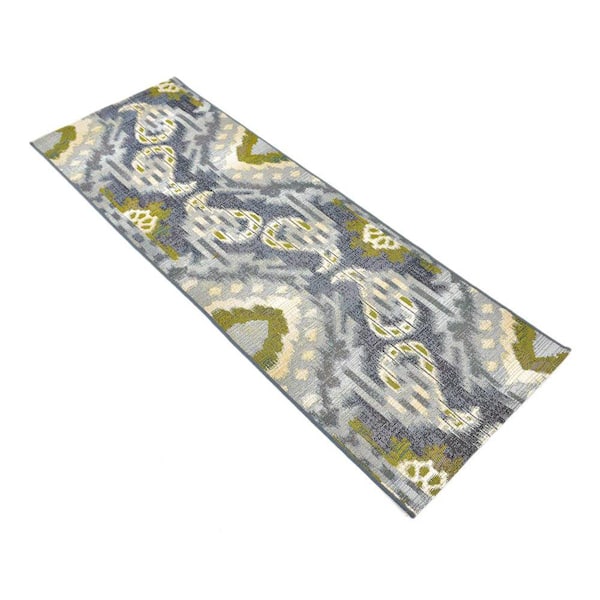 Outdoor Union Blue 2' 0 x 6' 0 Runner Rug
