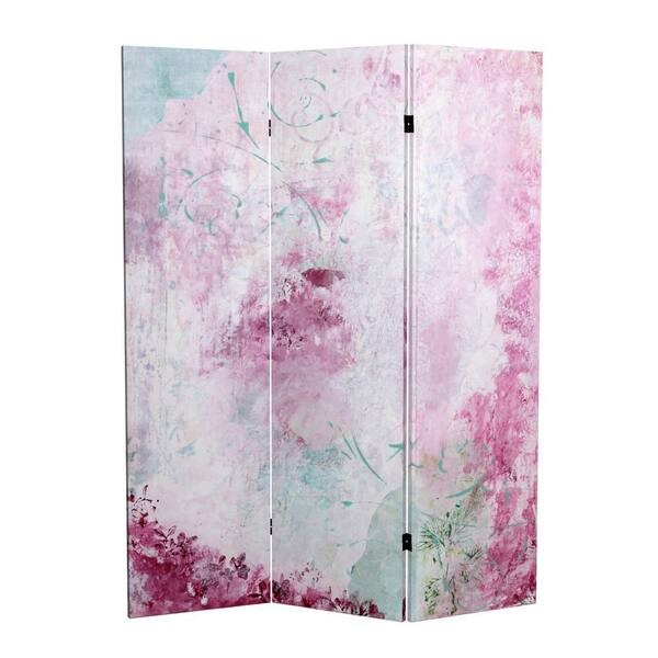 Oriental Furniture 5 ft. Printed 3-Panel Room Divider