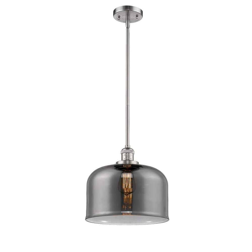 Franklin Restoration 14'' Brushed Satin Nickel Mini Pendant Light