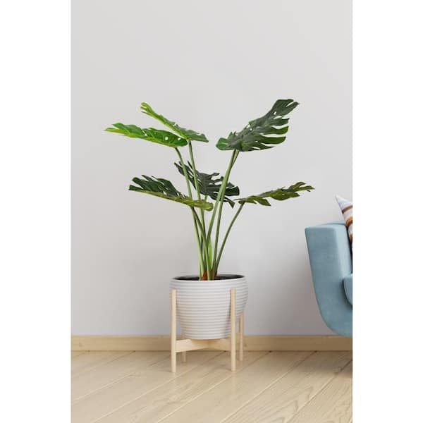 FOREVER LEAF 48 in. Artificial Monstera Artificial Plant for Home Decor  FL02105 - The Home Depot