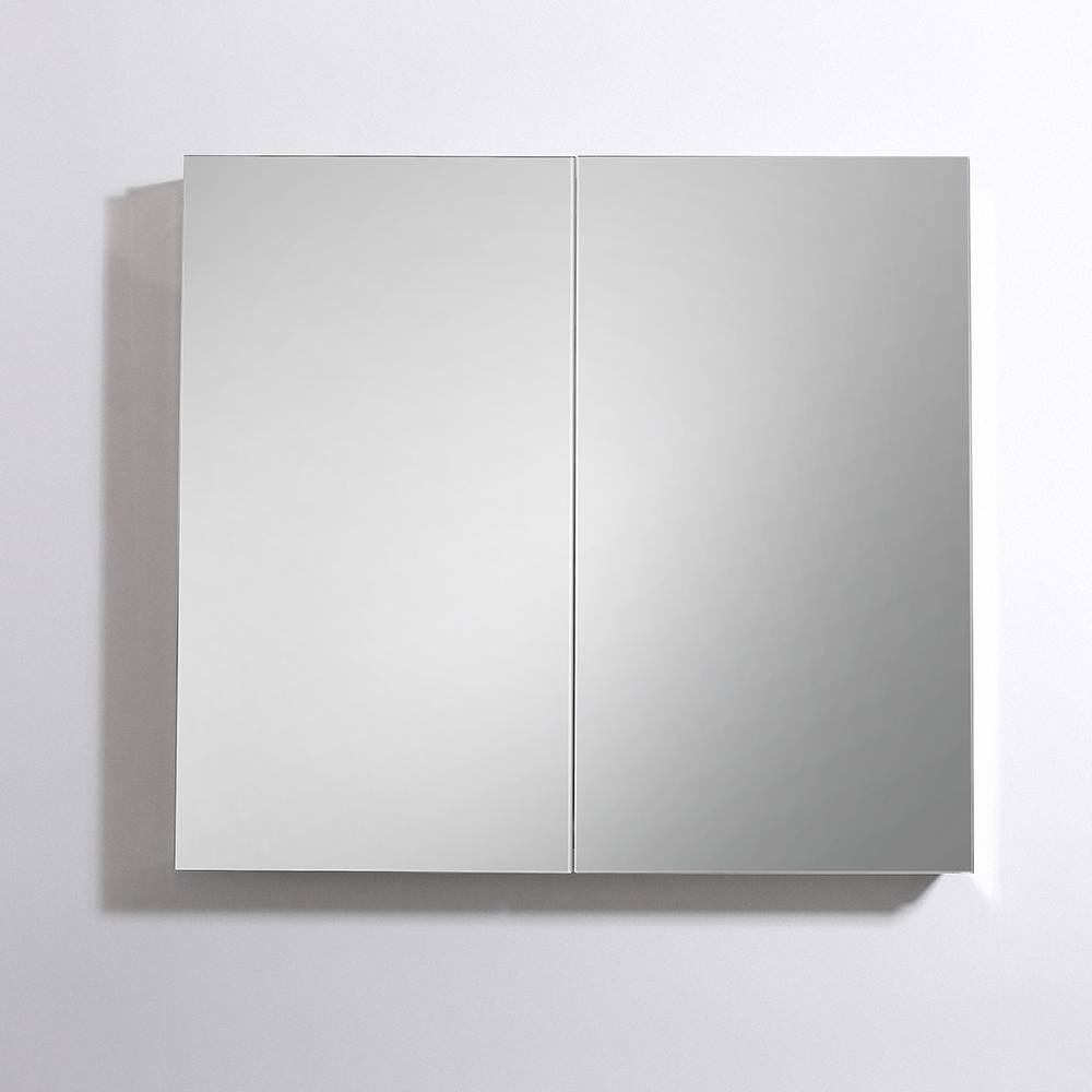 Modern Frameless Rectangular Bathroom Medicine Cabinet with Mirrors