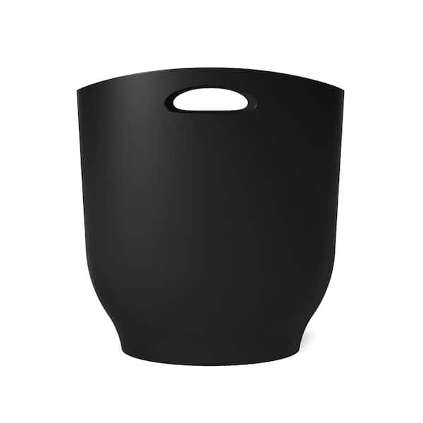 Harlo 2.5 Gal. Black Trash Can