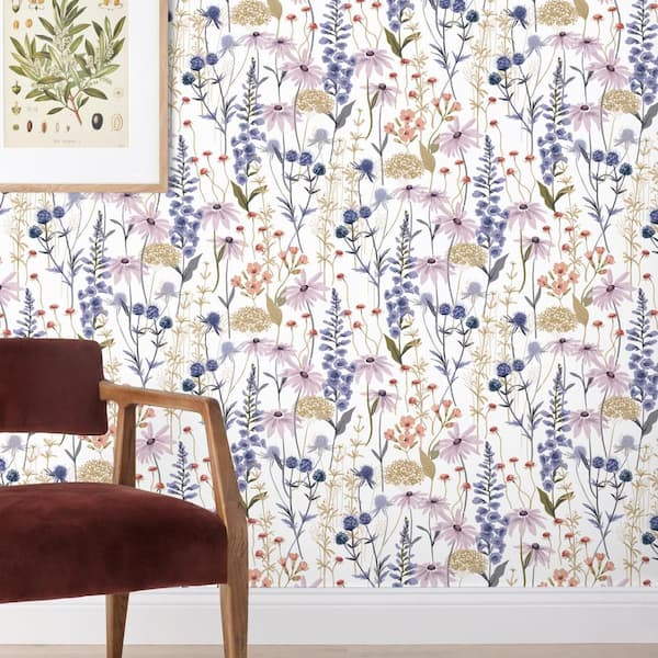 Florence Multi Non-Pasted Wallpaper Roll (Covers 52 sq. ft.)