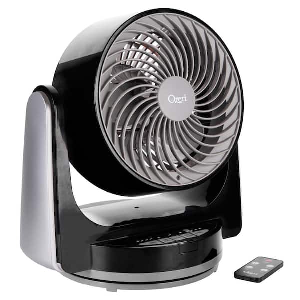 Ozeri Brezza III 10 in. Dual Oscillating High Velocity Desk Fan