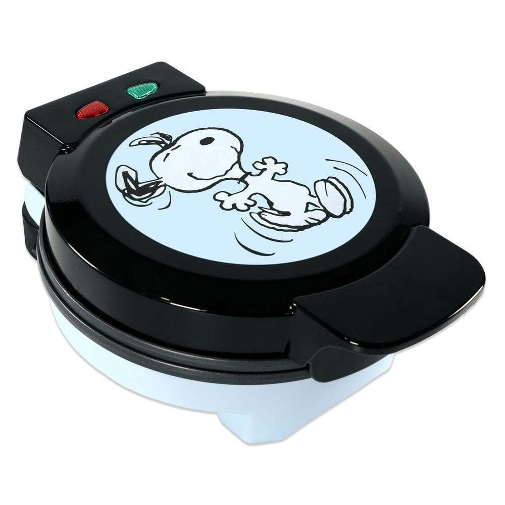 Peanuts 900 W Snoopy Black American Round Waffle Maker price history on PriceWatchPro