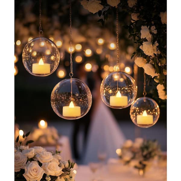 Ivory Flameless Battery Operated Tea Lights Candles (24 Pack) UM1KU154
