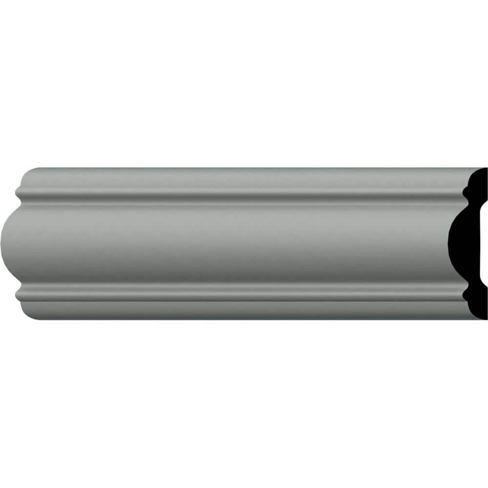 Kepler White Polyurethane Decorative Chair Rail Moulding
