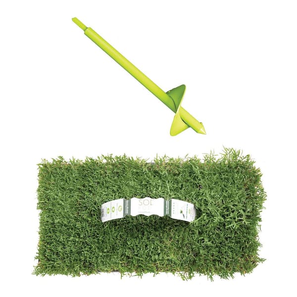 Sod Pods Bermuda Sod/Grass Plugs 32-Count/SP Power Planter Bundle - Natural, Affordable Lawn Improvement
