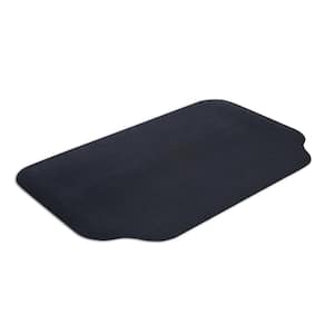 36 in. x 56 in. Black Under-the-Grill Protective Deck and Patio Mat