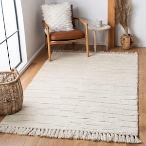 Casablanca Ivory 4 ft. x 6 ft. Striped Area Rug