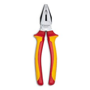 8 in. VDE 1000-Volt Insulated Linesman Cutting Pliers