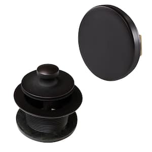 Illusionary Overflow with Lift and Turn Bath Drain Trim Only, Oil Rubbed Bronze