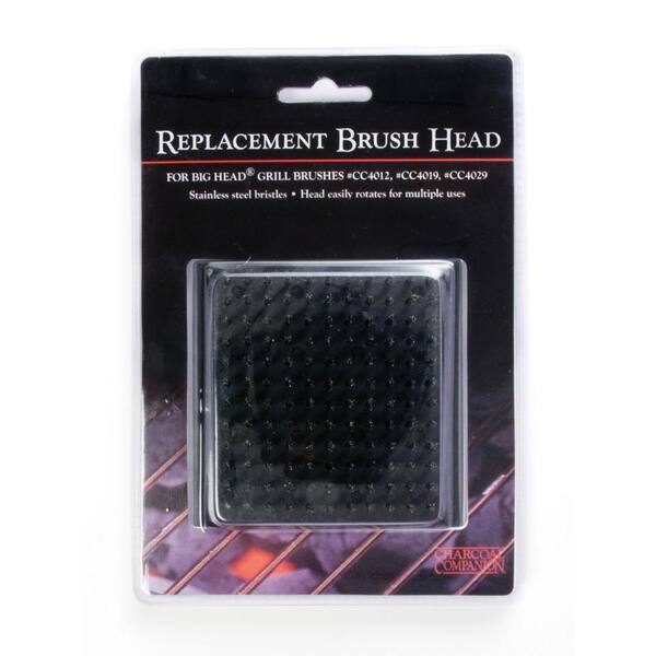 Charcoal Companion Big Head Grill Brush Replacement Head