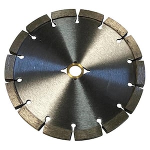 7 in. Diamond Tuck Point Blades for Mortar, 3/8 in. Tuck Width, Single Blade, 7/8 in. x 5/8 in. Non-Threaded Arbor