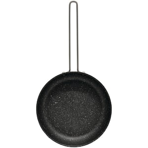 The Rock 6.5 in. Aluminum Nonstick Frying Pan in Black Speckle