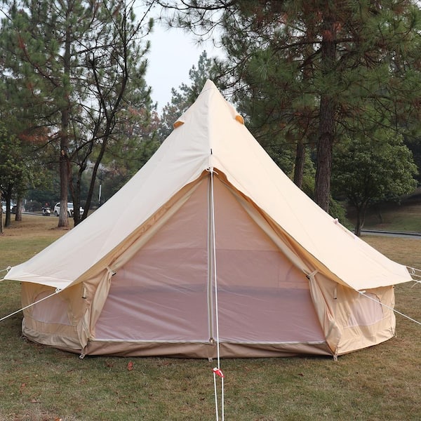 12 Person Outdoor Camping Yurt Large Family 4-Season Waterproof Glamping Tent 