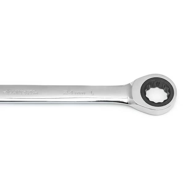 Details about   Walter ratcheting head 24 mm wrench fabricated into combination wrench open end 