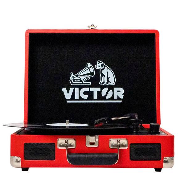 ビクター　victor レコード　dt-55　　　　　LP Victor Metro Portable Suitcase Turntable Record Player with Dual