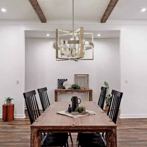 100-Watt Equivalent B10 E12 Candelabra Dimmable Filament CEC Clear Chandelier LED Light Bulb Daylight 5000K (48-Pack)