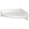 Daltile Restore 8.5 in. W Ceramic Wall Mounted Corner Shower Shelf Tile in  White RE15BA780CC1P - The Home Depot