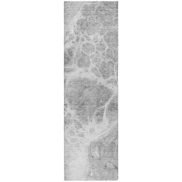 Dream Shag Premium Machine Washable Abstract ADS682 Sky 8 ft. x 10 ft. Area Rug