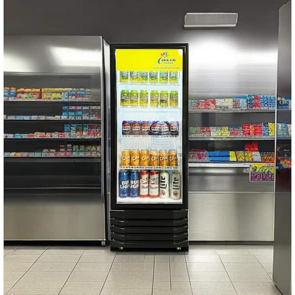 Supermarket Refrigerated Freeze Refrigerator Display Counter Glass