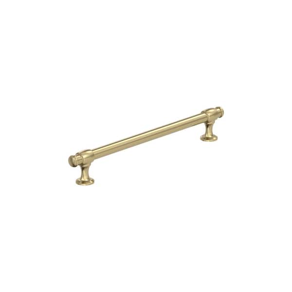 Amerock Winsome 7-9/16 in. (192mm) Traditional Golden Champagne Bar Cabinet Pull