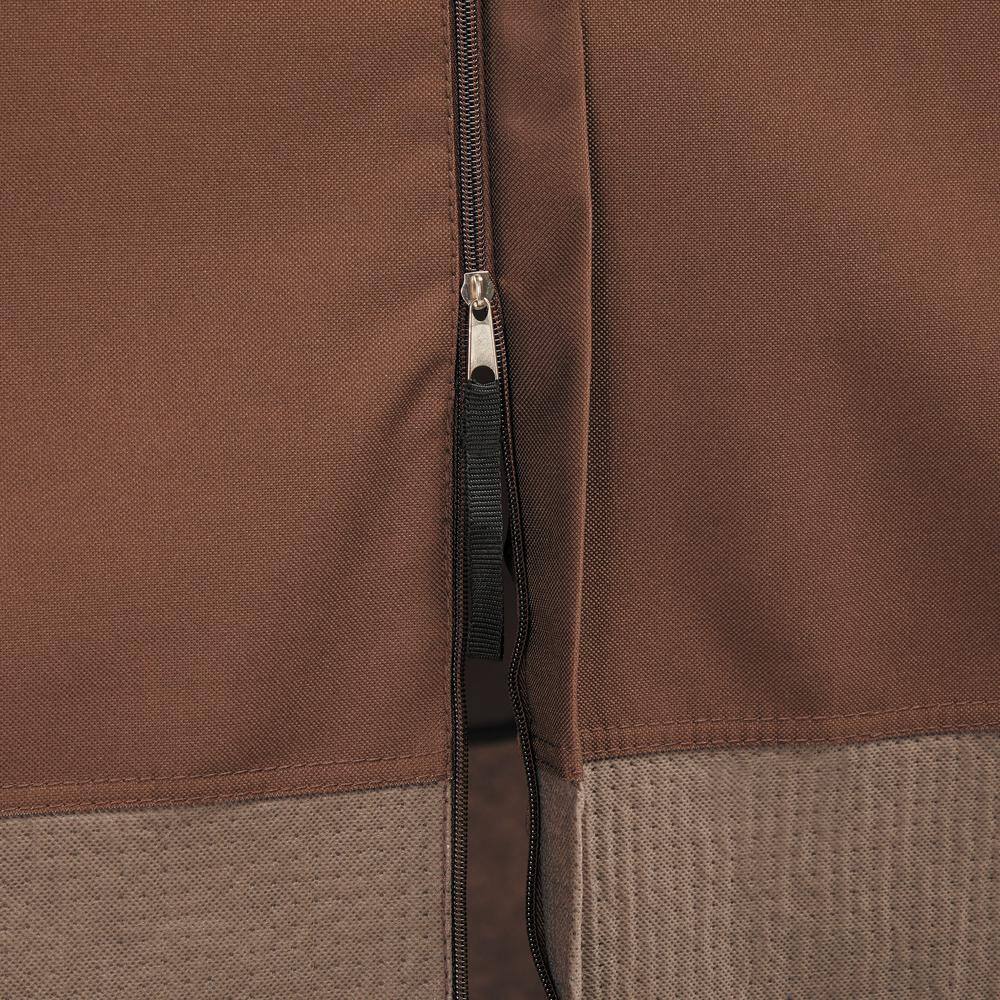 Ultimate 80 Inch Waterproof Beige and Brown Polyester Swing Cover