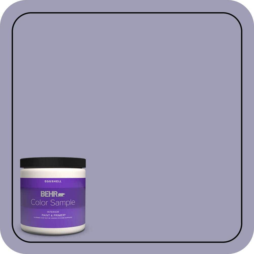 8 oz. #630F-4 Wild Thistle Eggshell Enamel Interior Paint & Primer Color Sample price history on PriceWatchPro
