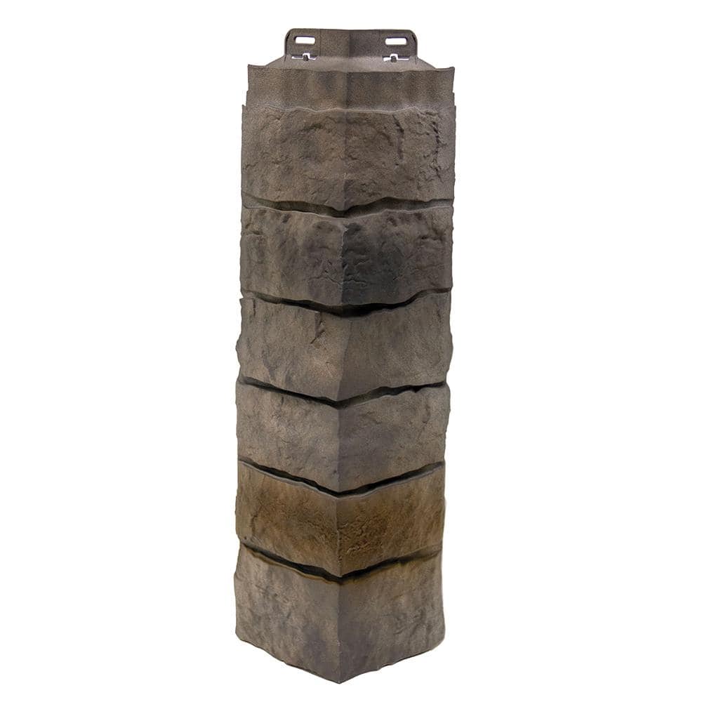 NovikStone AC Artisan Cut Corner (6.1 in. x 21.3 in.) Stone Siding Corner in Fossil (5 Per Box, 7.92 lin. ft.) price history on PriceWatchPro