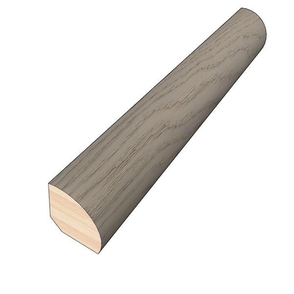OptiWood Ivory Lace 3/4 in. Thick x 3/4 in. Width x 78 in. Length Hardwood Quarter Round Molding
