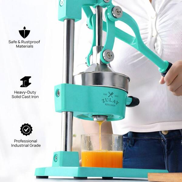 Zulay Kitchen Cast Iron Manual Citrus Juicer Z-4075 - The Home Depot