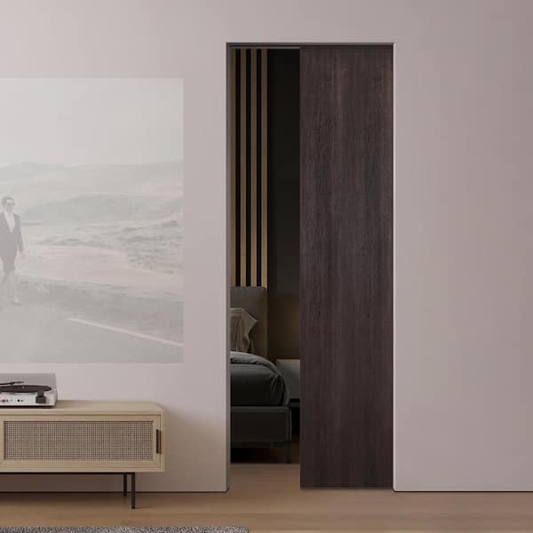 Belldinni Optima 36 in. x 84 in. Veralinga Oak Composite Pocket