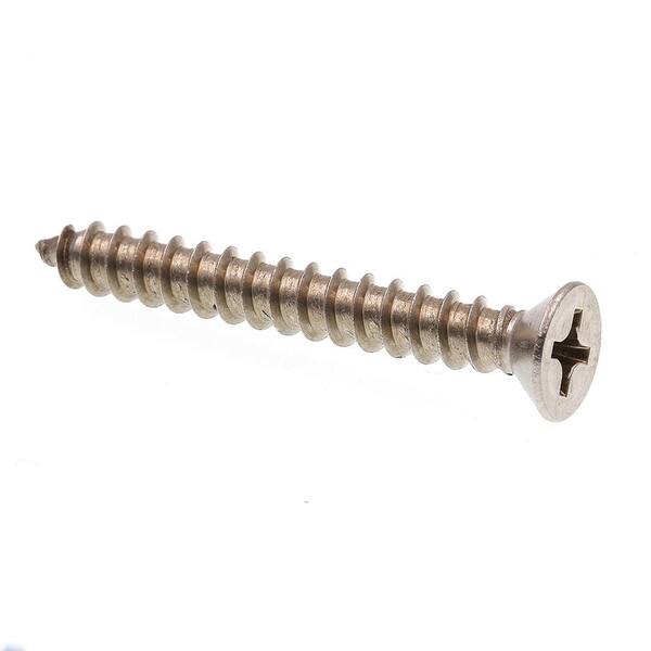 #14 x 3" Self Tapping Sheet Metal Screws Oval Head Stainless Steel Qty 50 